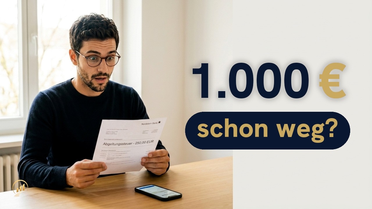 Video: Freistellungsauftrag falsch verteilt? Dann zieht deine Bank schon Steuern ab