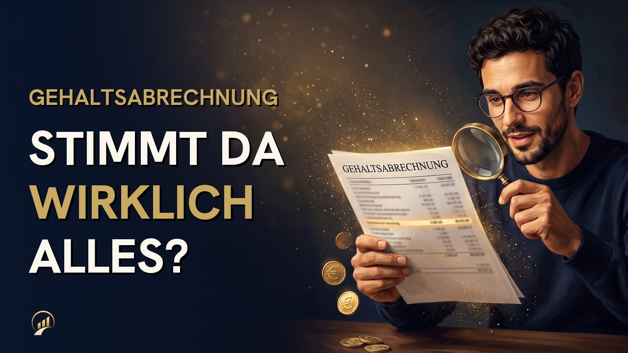 Video: Gehaltsabrechnung in 30 Sekunden prüfen